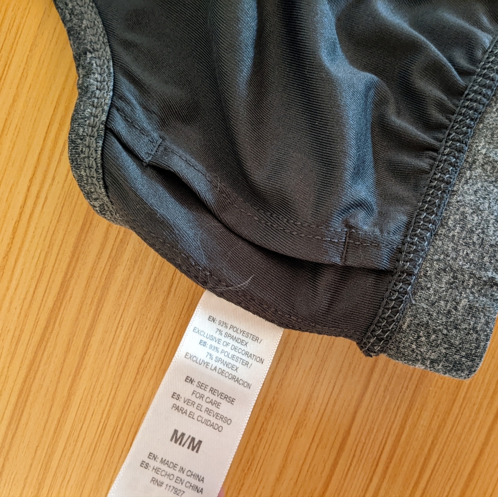 Gray Reebok Sports Bra - Picture 3 of 3